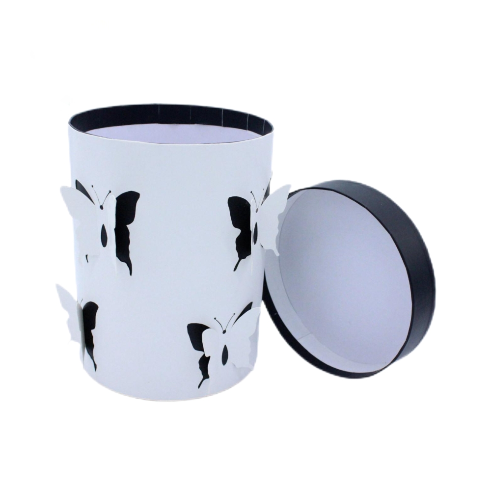 Flat Round Box
