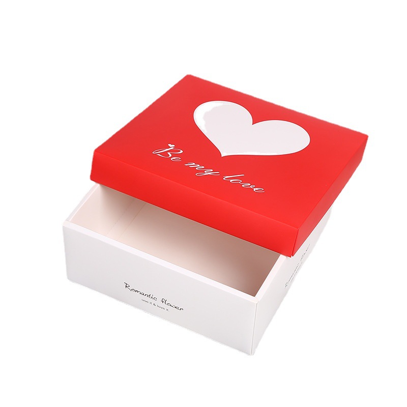 Chocolate lid base box