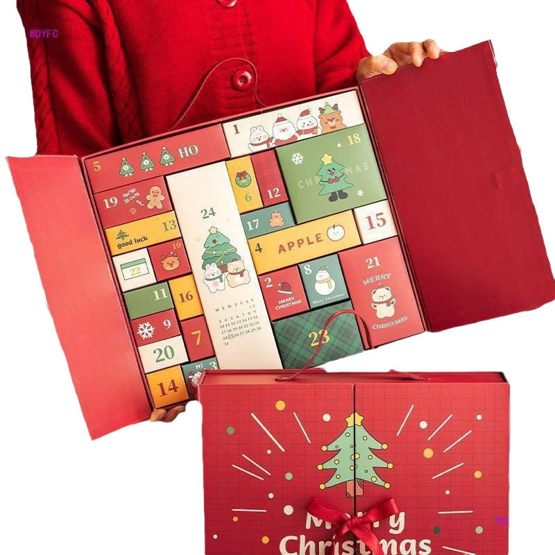 Portable calendar gift box