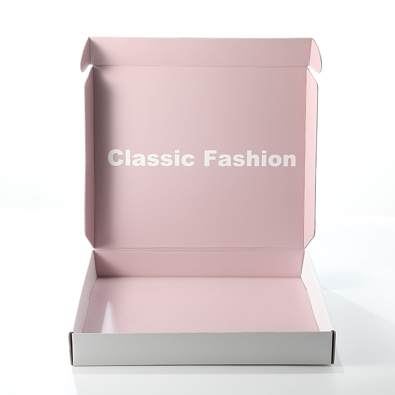 White cardboard jewelry gift box