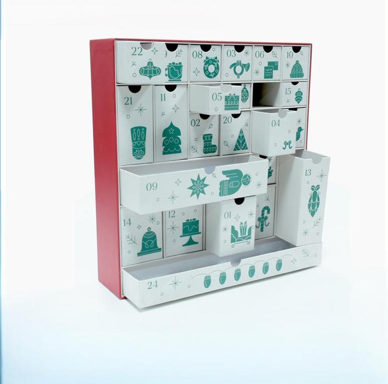 Christmas calendar box 01 