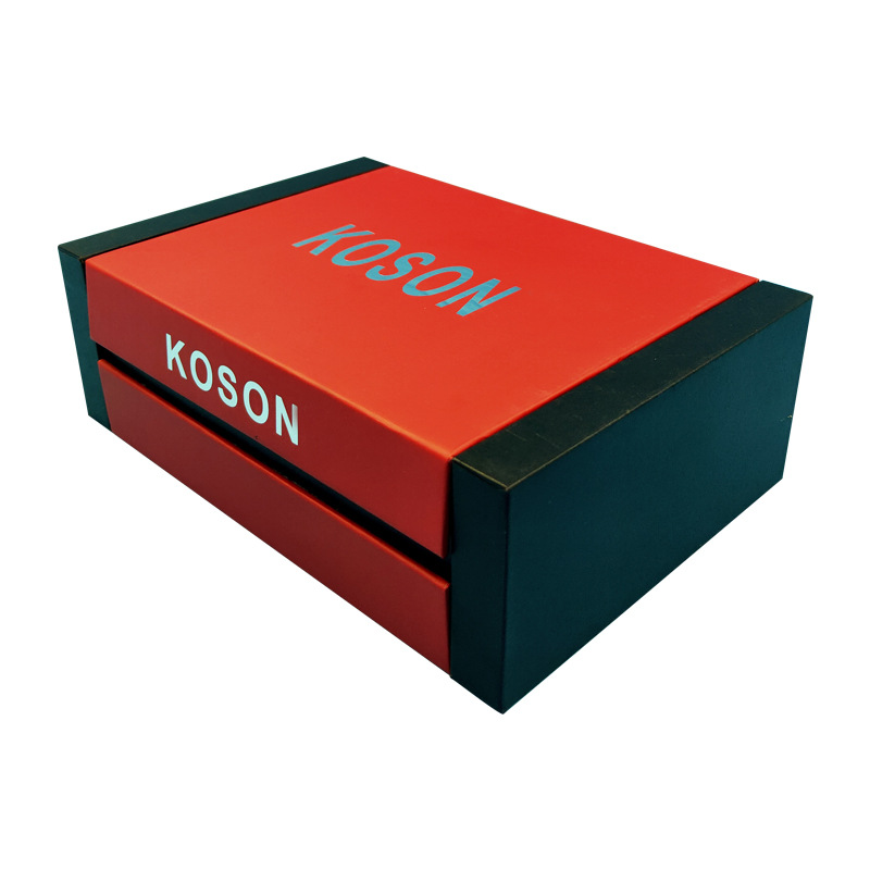 Magnet Box with Silver Foil Logo
