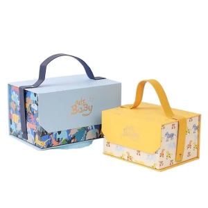 Suitcase boxes, handle boxes