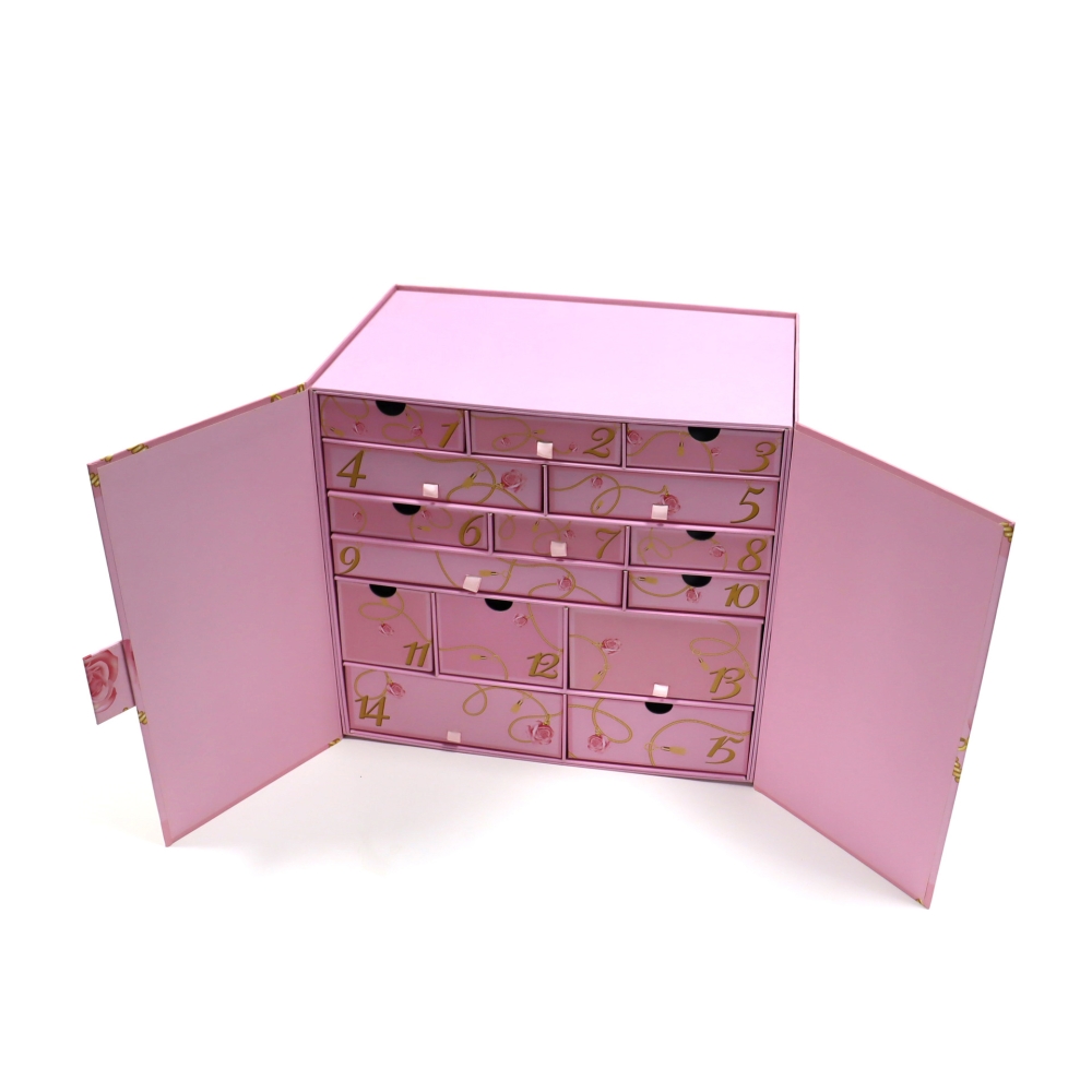 Pink Alphabet box 24-box Christmas gift box
