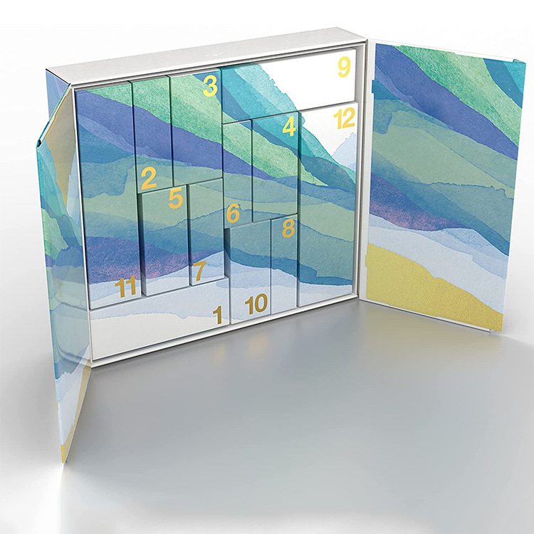 Cosmetics calendar box 