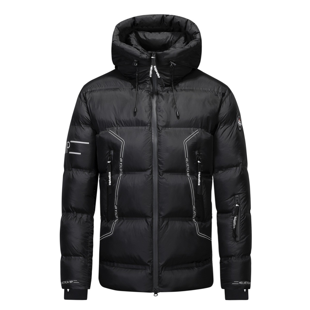 Hooded Puffer Padded Jacket 