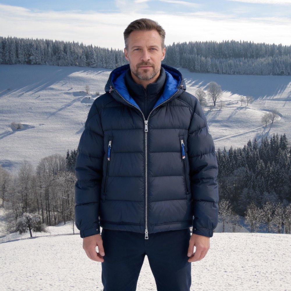 Men's Hooded Puffer Jacket