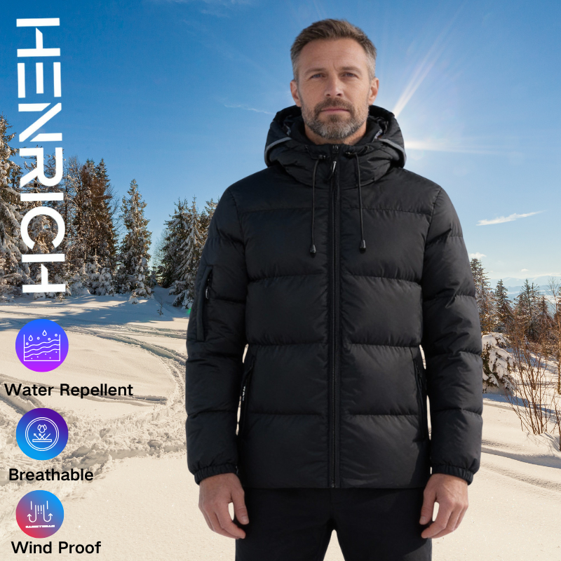 Men's Hooded Performance Padded Jacket 