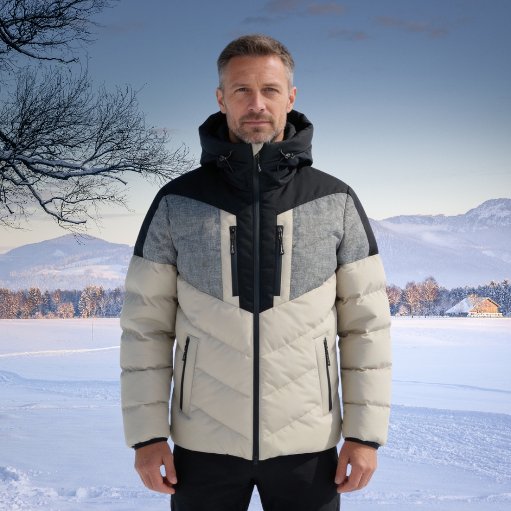 Men's Color-Block Urban Insulated Jacket