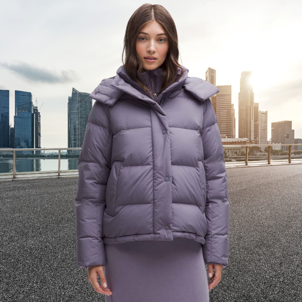 Women's Lavender Bomber Jacket