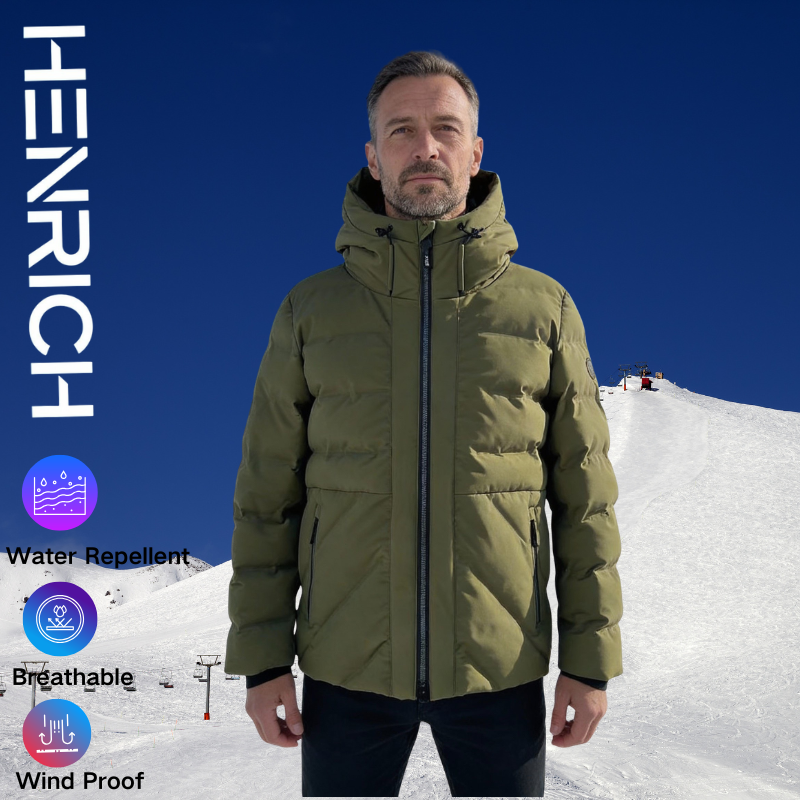 Men's Hooded Puffer Padded Jacket 