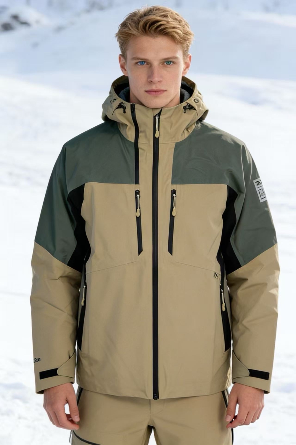 Men's Windproof Outdoor Shell Jacket