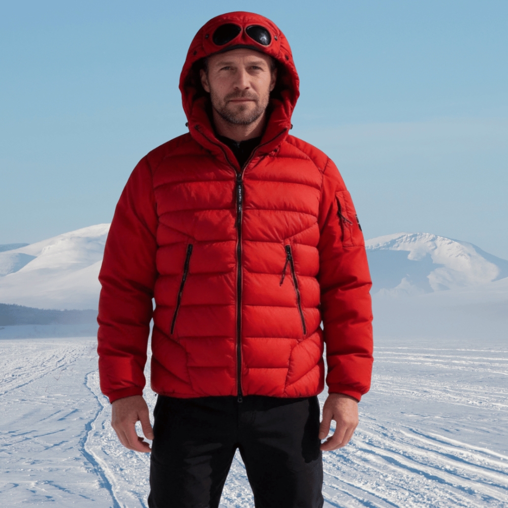 Men's Red Expedition Padded Jacket
